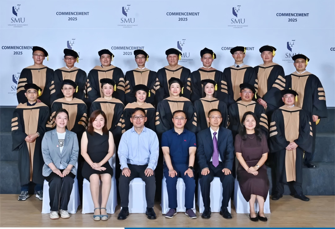 狮城加冕 | 热烈祝贺管理学国际博士项目（SJTU-SMU DBA）25位学员毕业